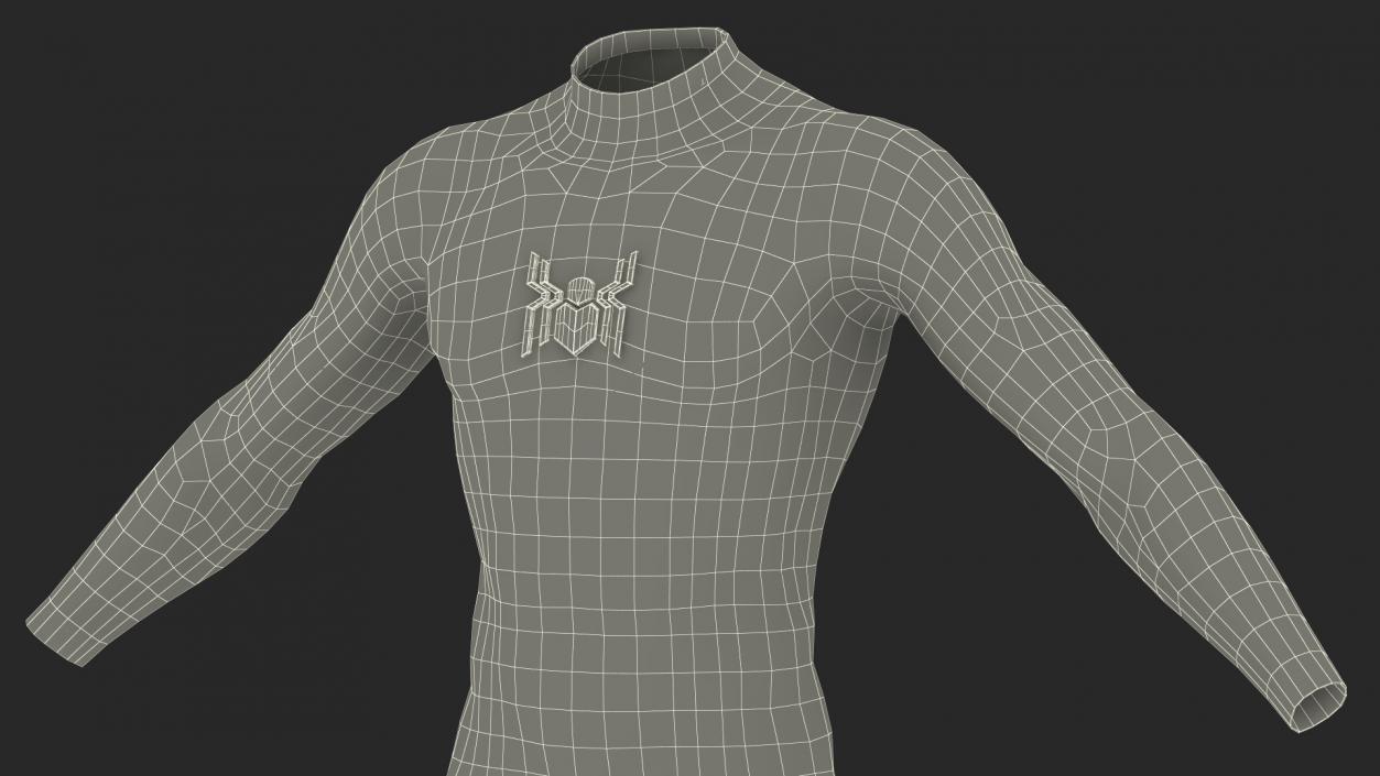 3D model Spiderman Black Suit