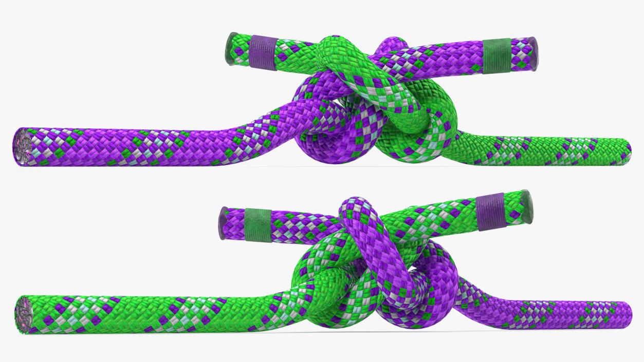 Carrick Bend Knot 3D