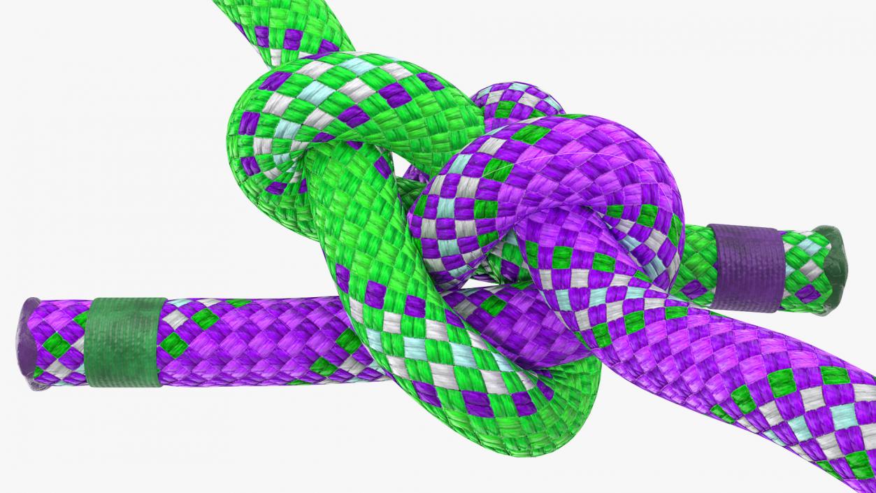 Carrick Bend Knot 3D