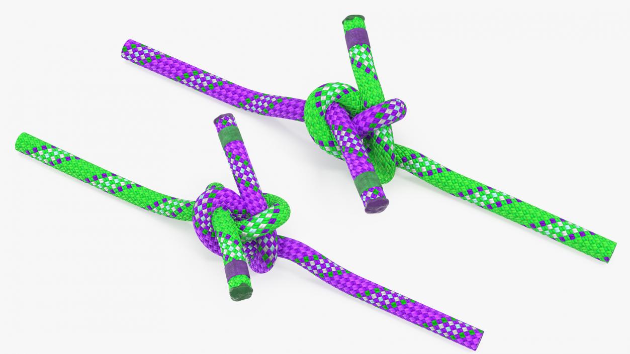 Carrick Bend Knot 3D