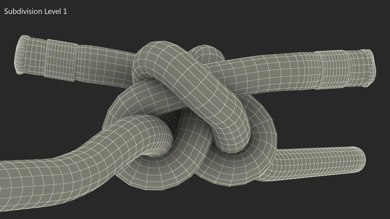 Carrick Bend Knot 3D