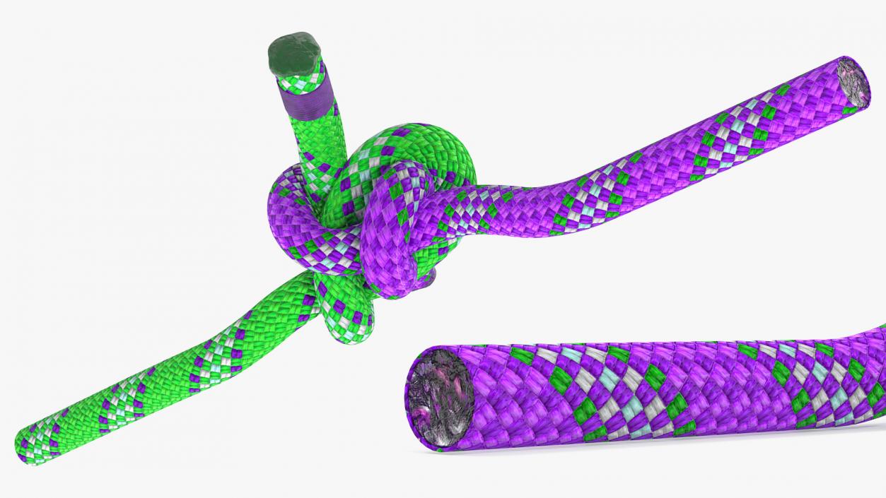 Carrick Bend Knot 3D