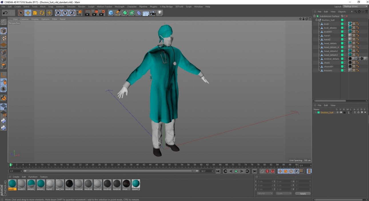 Doctors Suit 3D