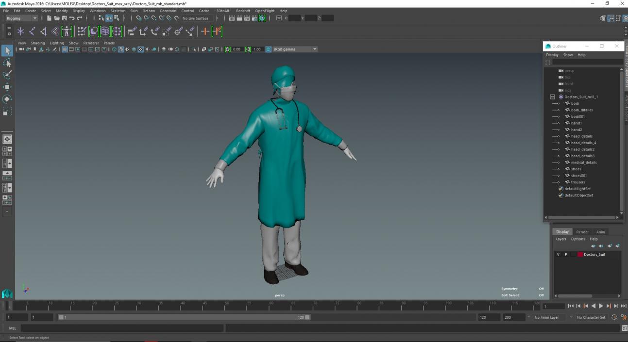 Doctors Suit 3D