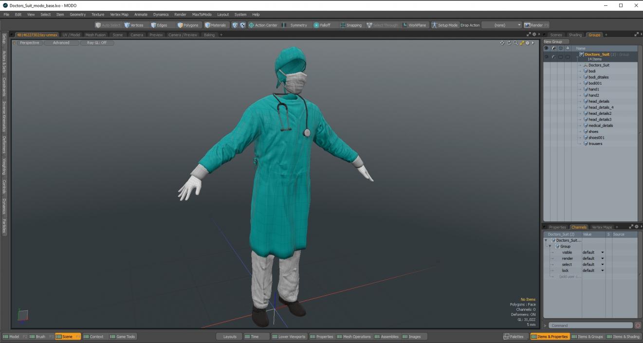 Doctors Suit 3D