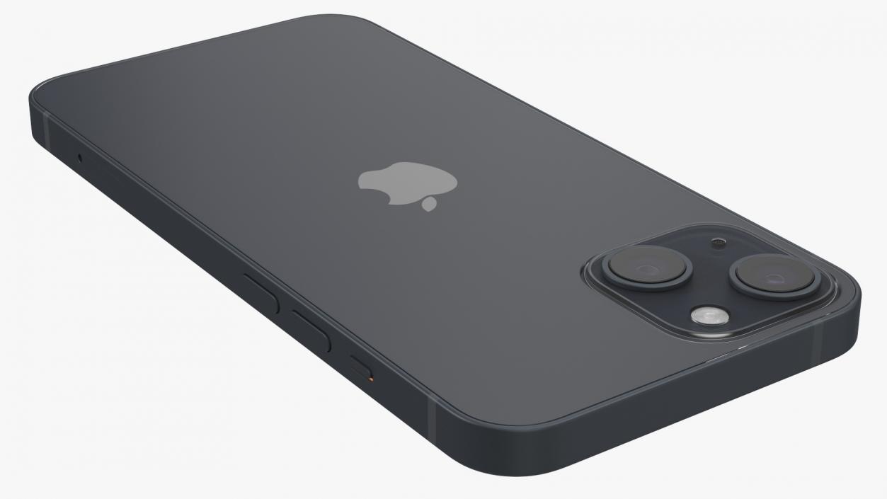 Apple iPhone 14 Midnight 3D model