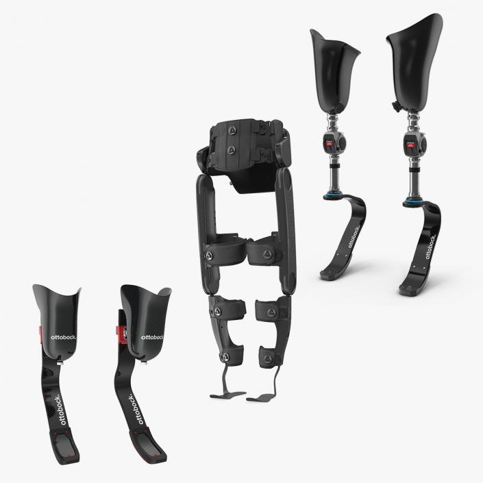 3D Prosthetic Legs Collection