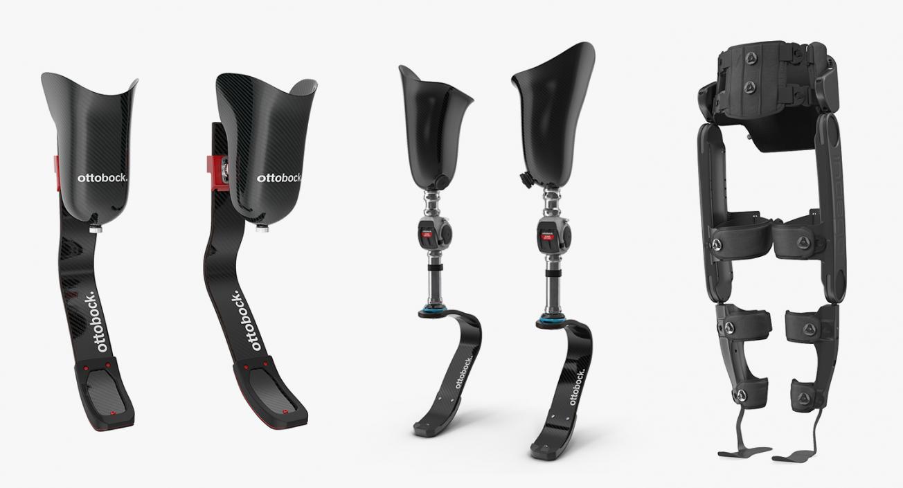 3D Prosthetic Legs Collection