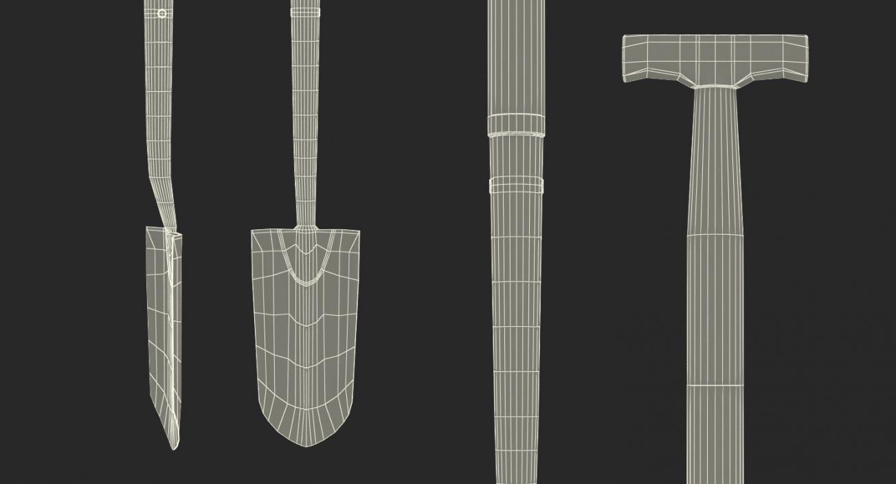 3D model Rabbiting Spade