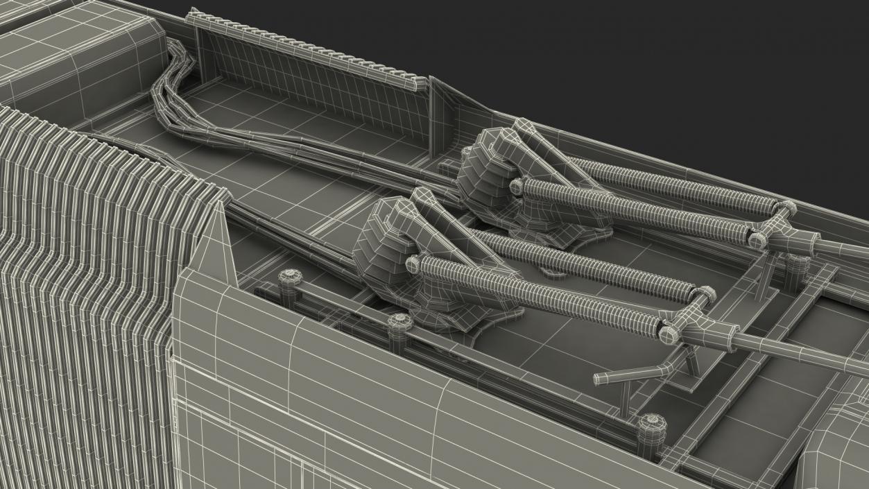 Iveco Crealis IMC Electric Trolleybus Rigged 3D model