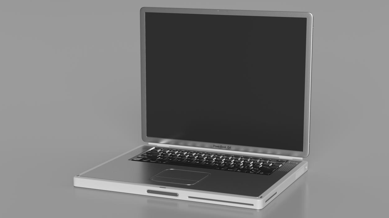 3D model Apple PowerBook G4 Laptop