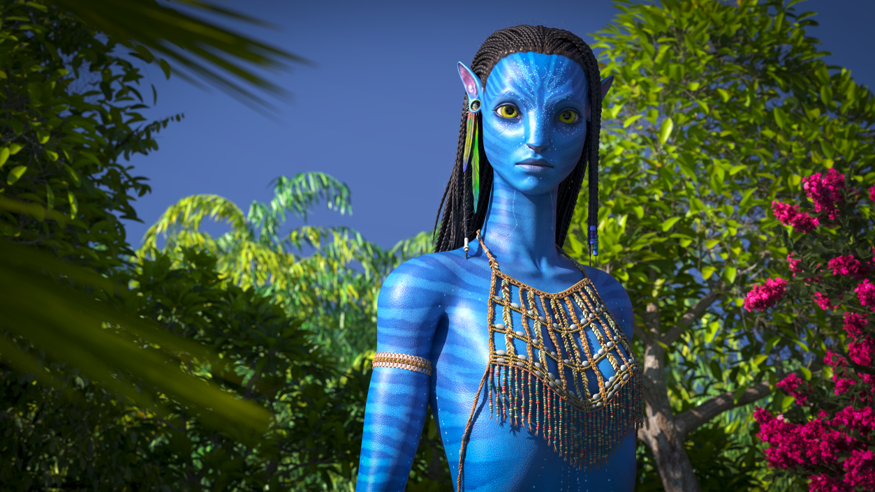 3D model Neytiri Avatar Stand Pose