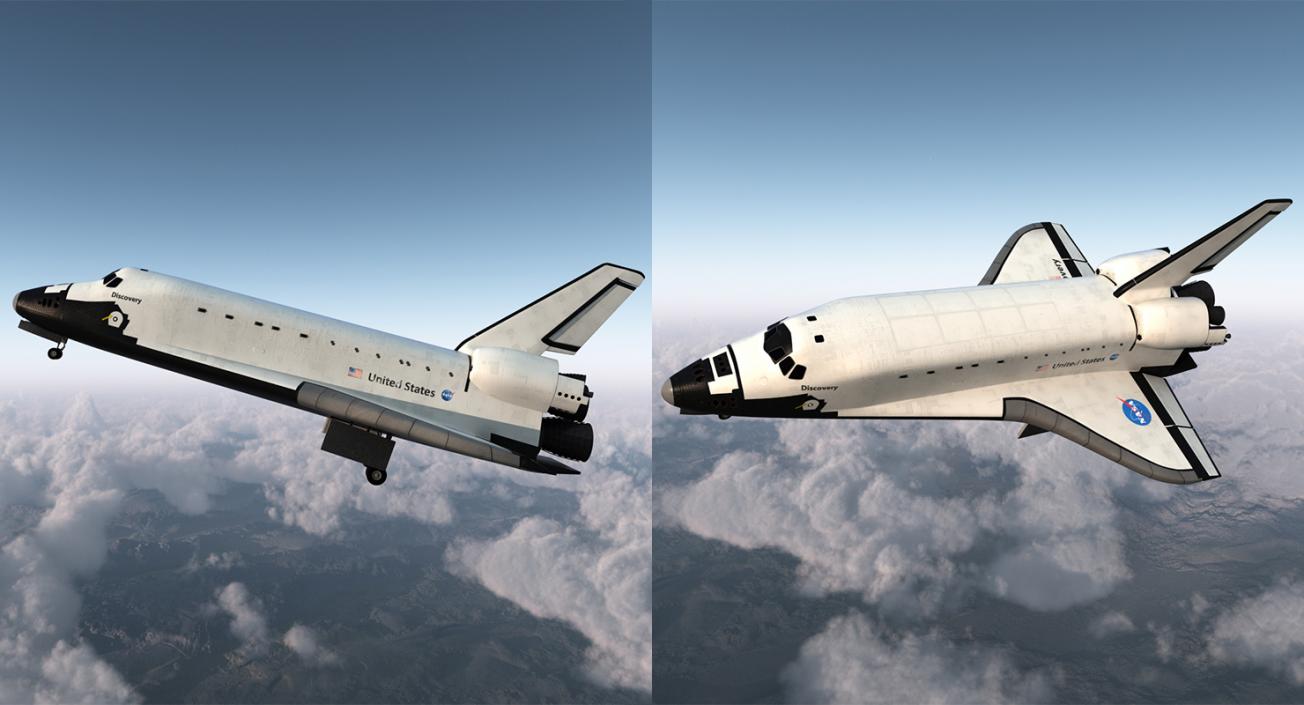 Space Shuttles Collection 3 3D