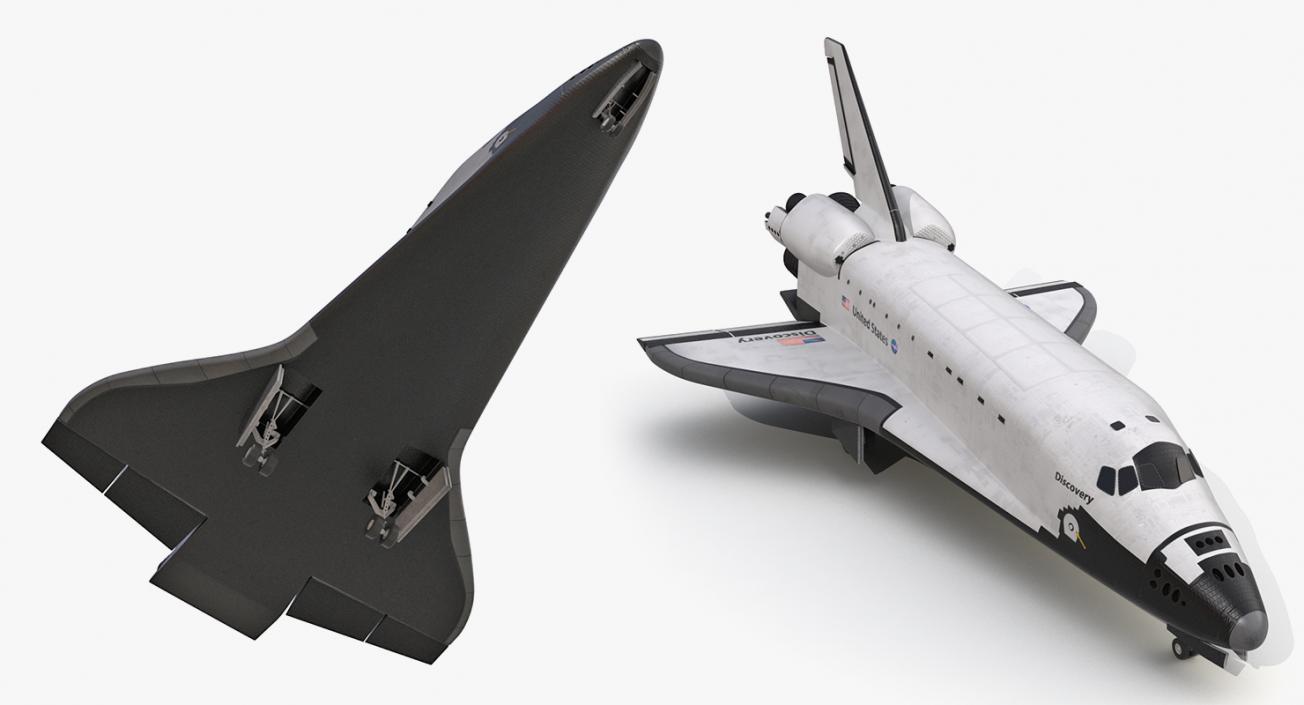 Space Shuttles Collection 3 3D