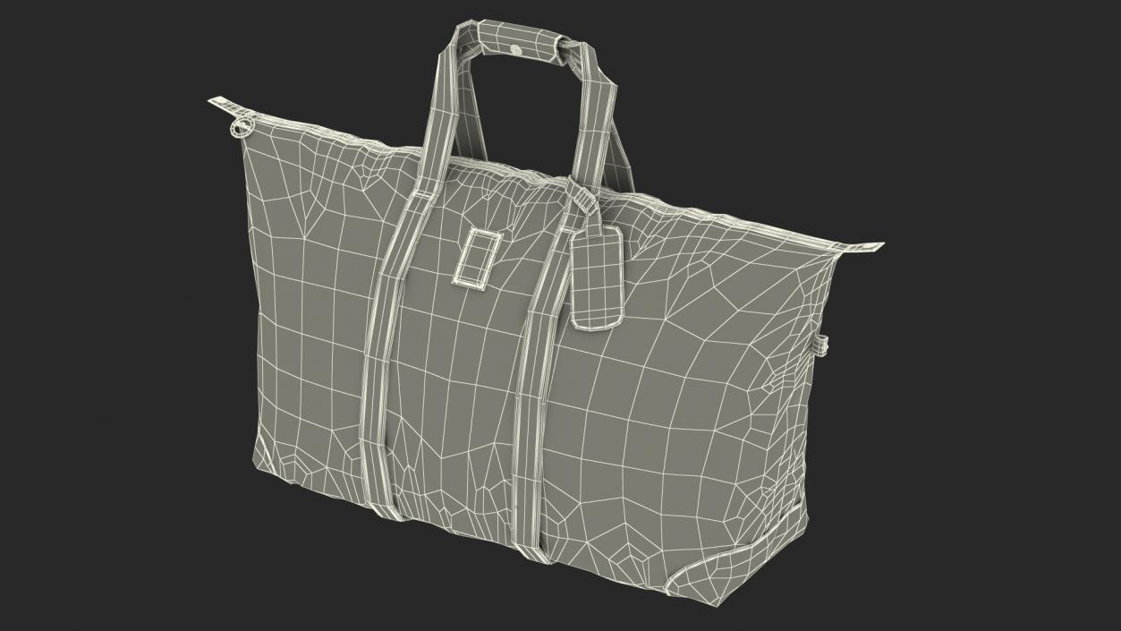 3D model Designer Travel Bag LONGCHAMP Black