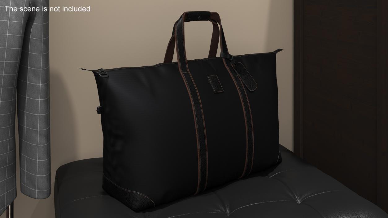 3D model Designer Travel Bag LONGCHAMP Black