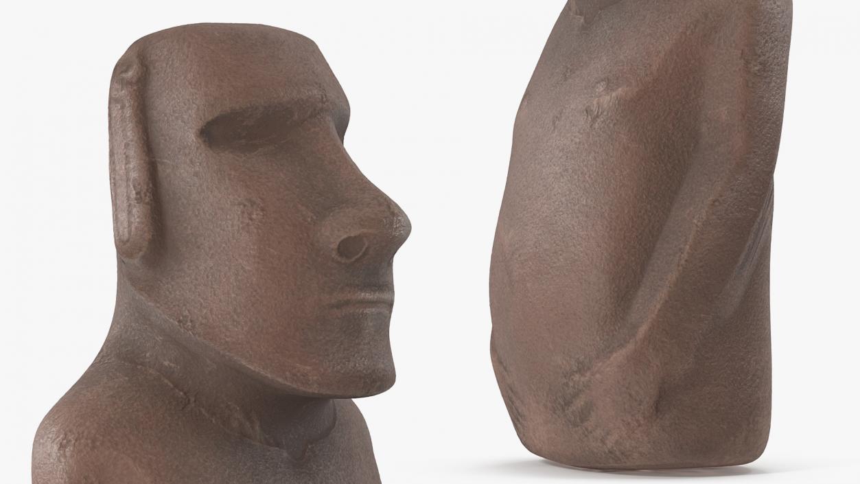 3D model Easter Island Statue Moai