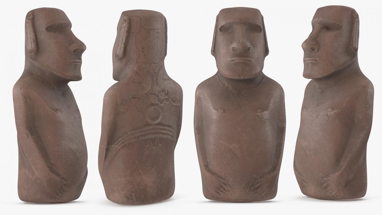 3D model Easter Island Statue Moai