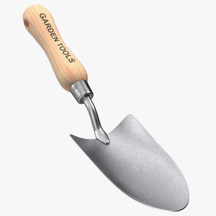 Garden Hand Spade 3D