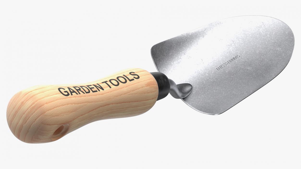 Garden Hand Spade 3D