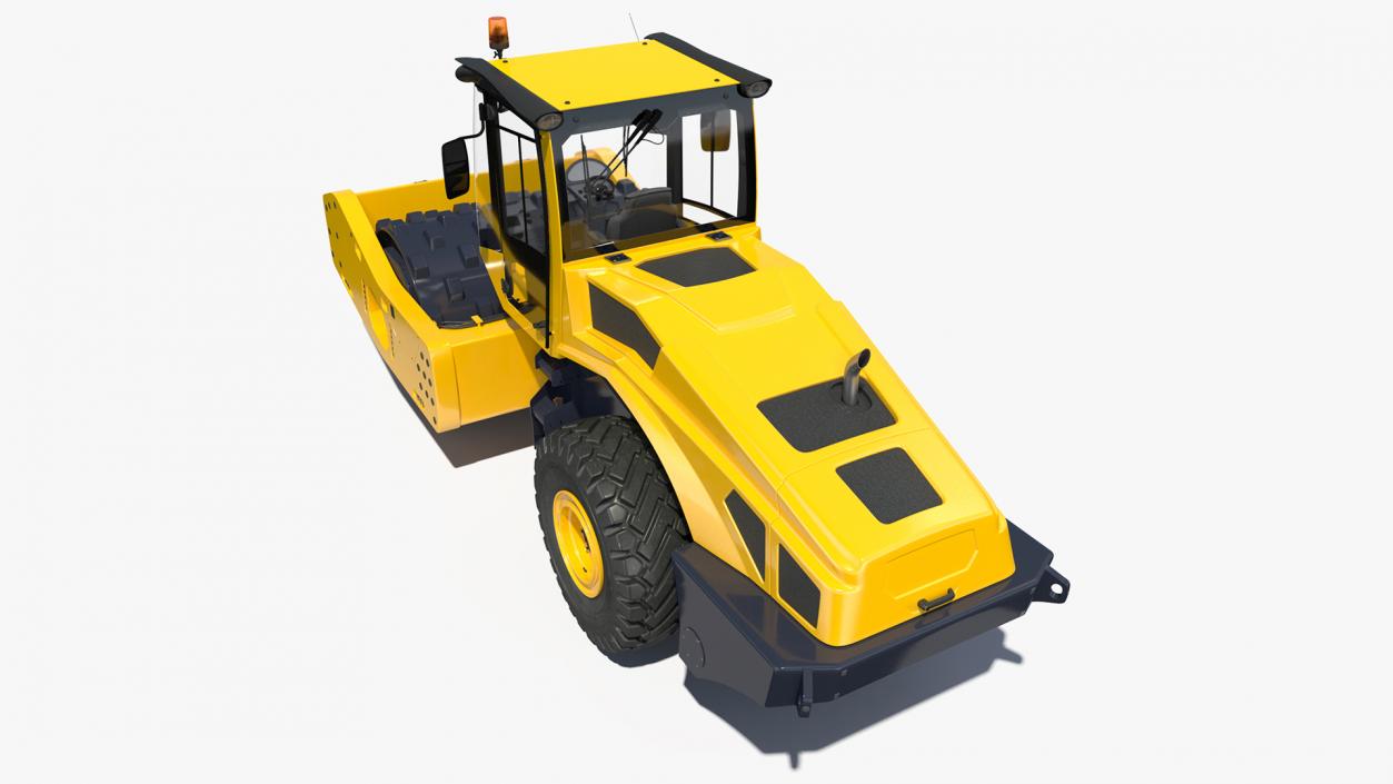 3D model Soil Roller Compactor New