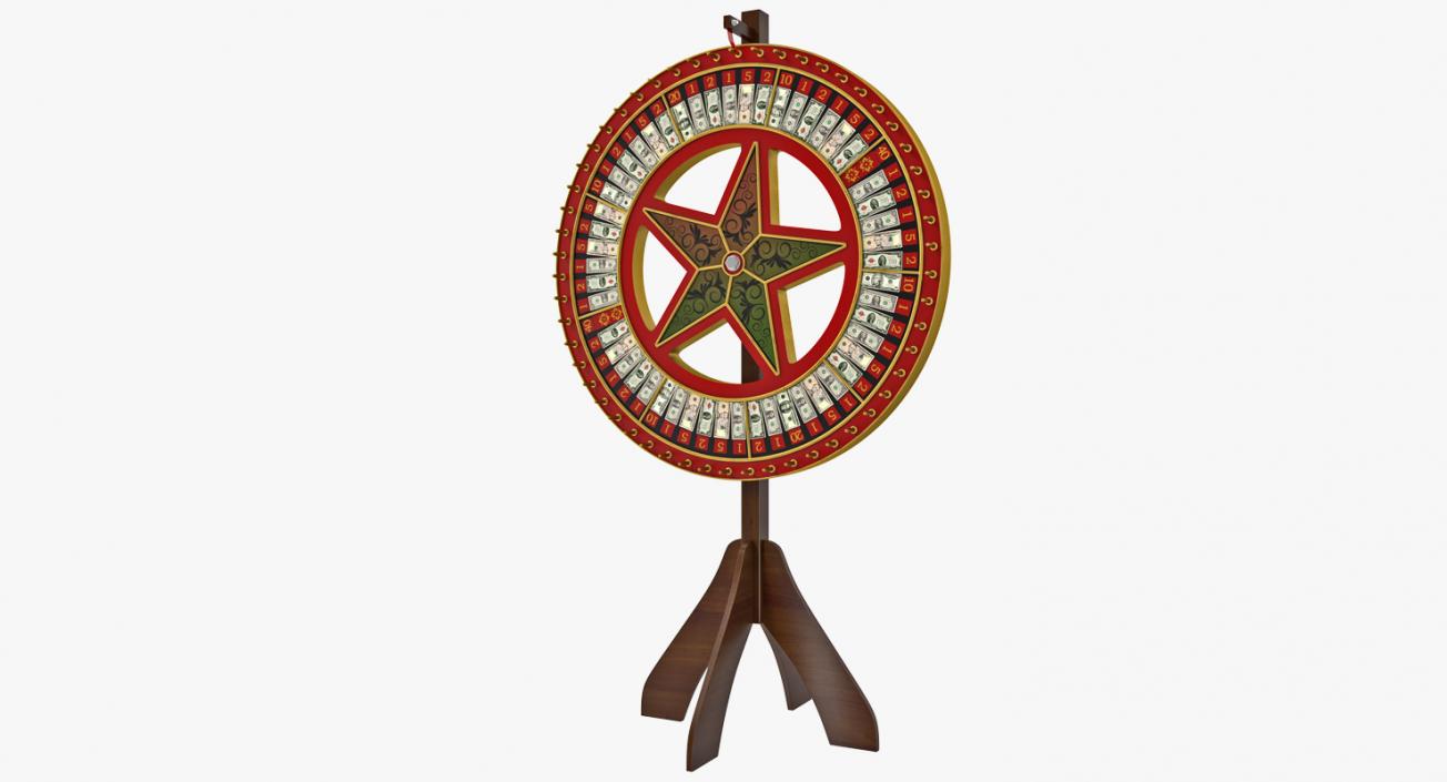 Wheel of Fortune Stand 3D