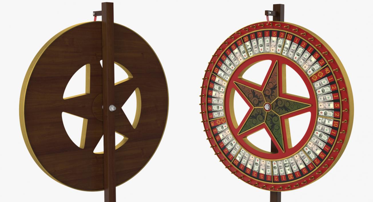 Wheel of Fortune Stand 3D