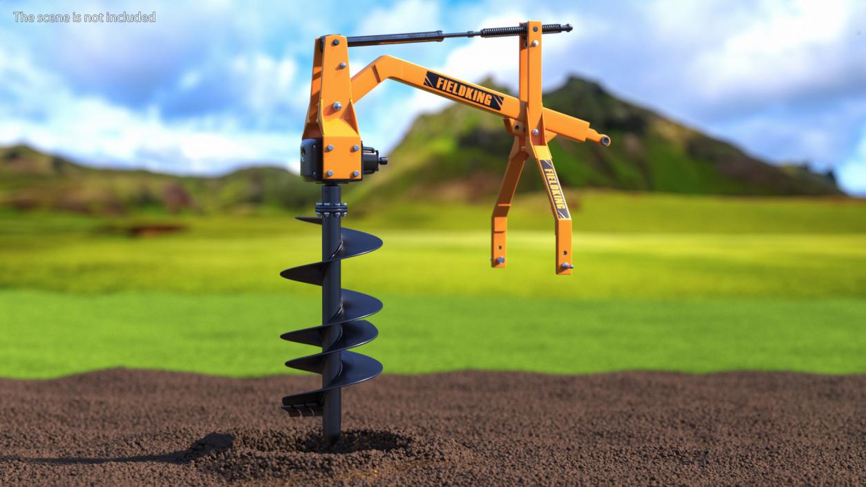 3D Fieldking Post Hole Digger