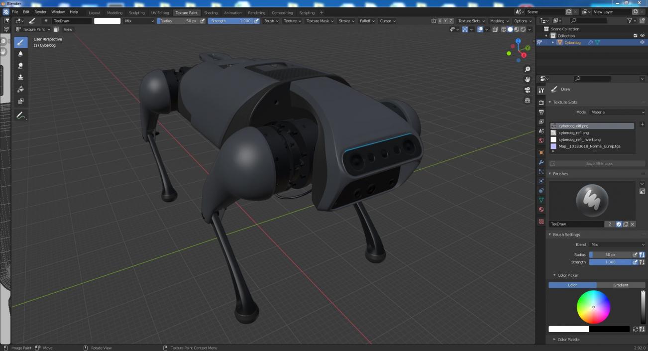 3D model Cyberdog