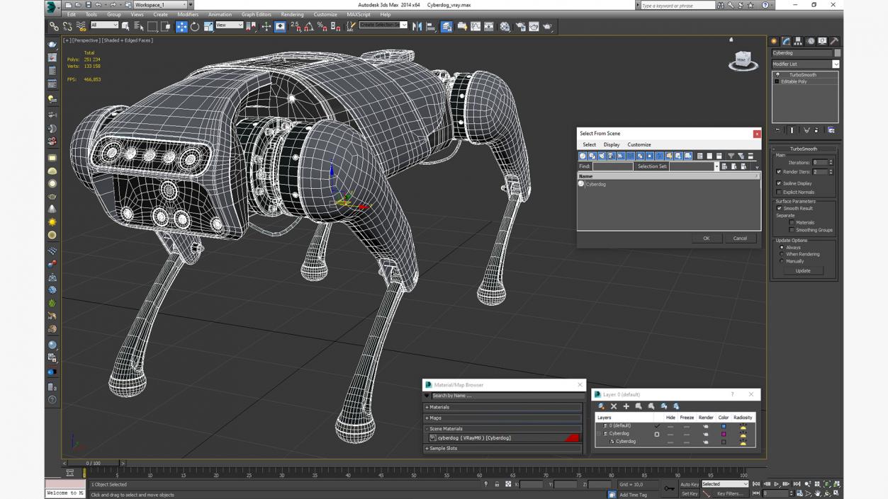 3D model Cyberdog