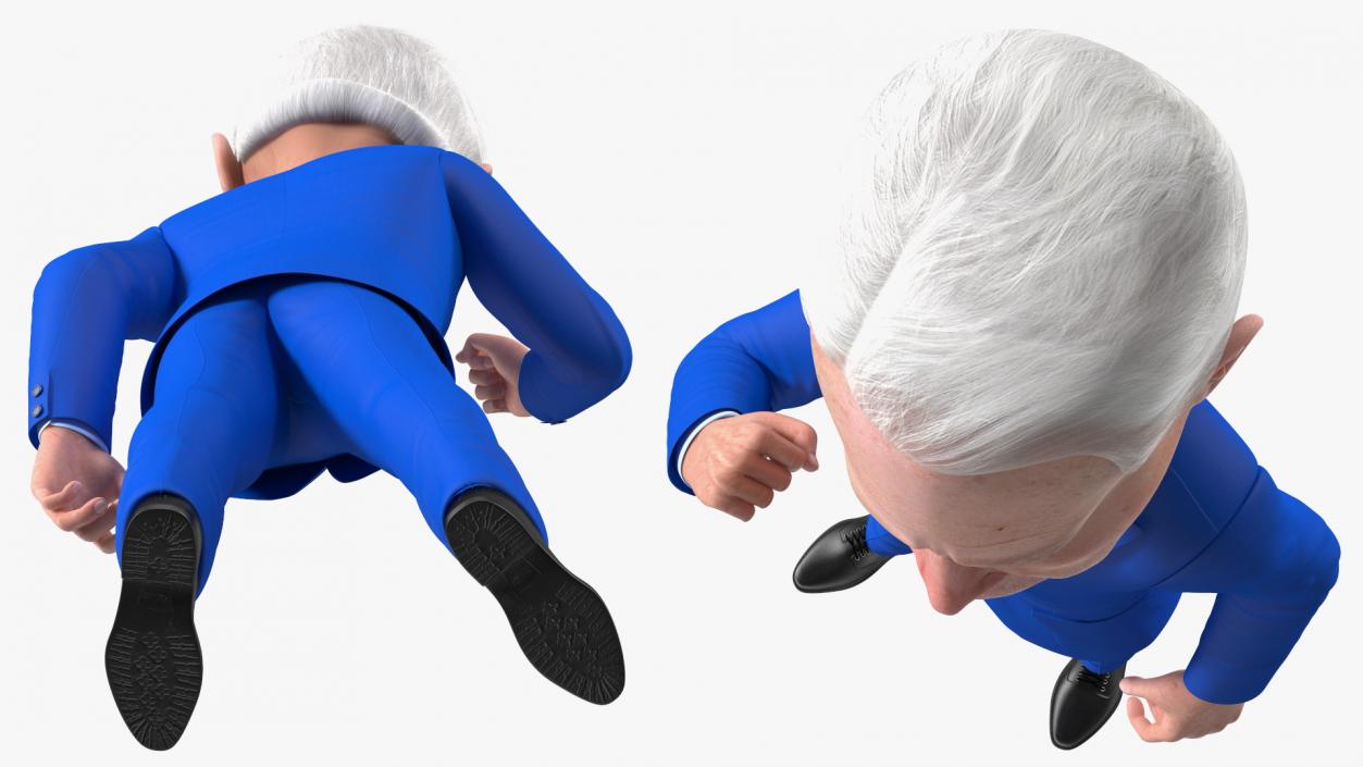 3D model Cartoon Joe Biden Speaker Pose