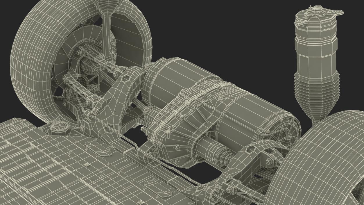 3D Electric Vehicle Chassis and Battery Pack