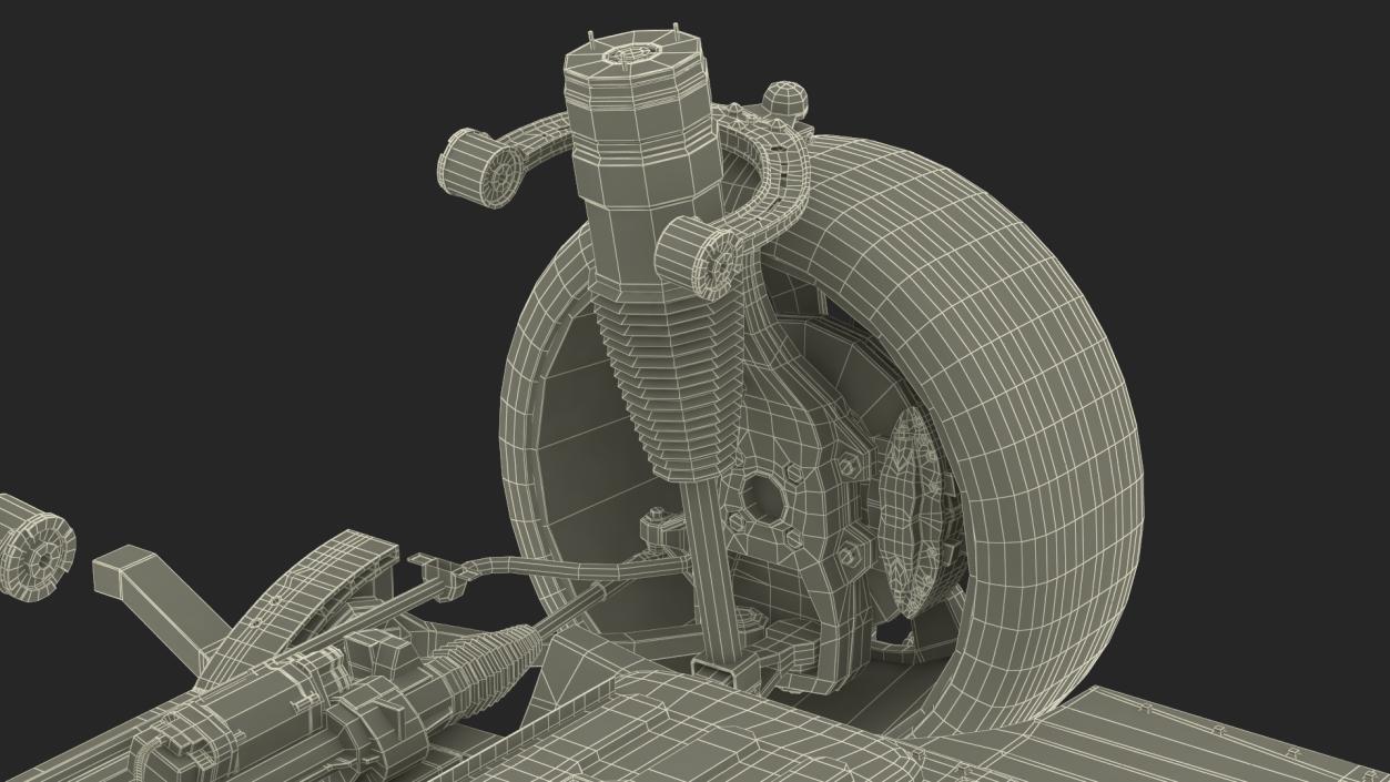 3D Electric Vehicle Chassis and Battery Pack