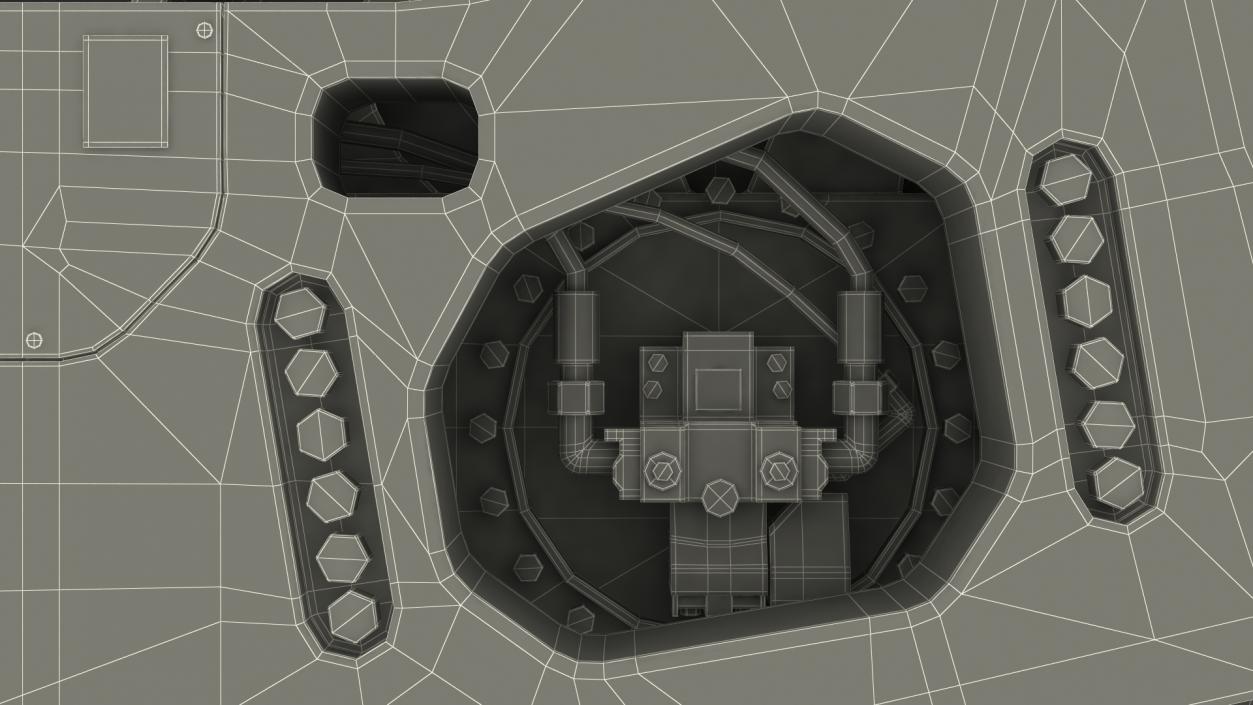 3D Soil Roller Barrel model