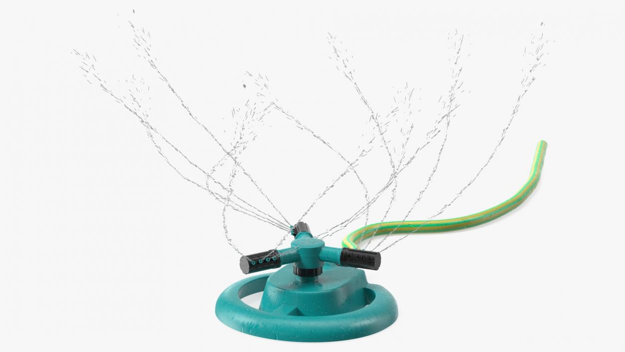 3D Garden Lawn Sprinkler with Trickles Water