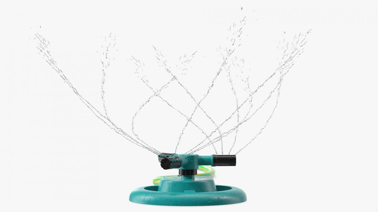 3D Garden Lawn Sprinkler with Trickles Water