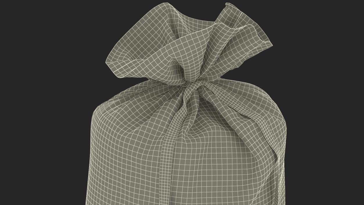 3D model Money Bag with Pound Sign