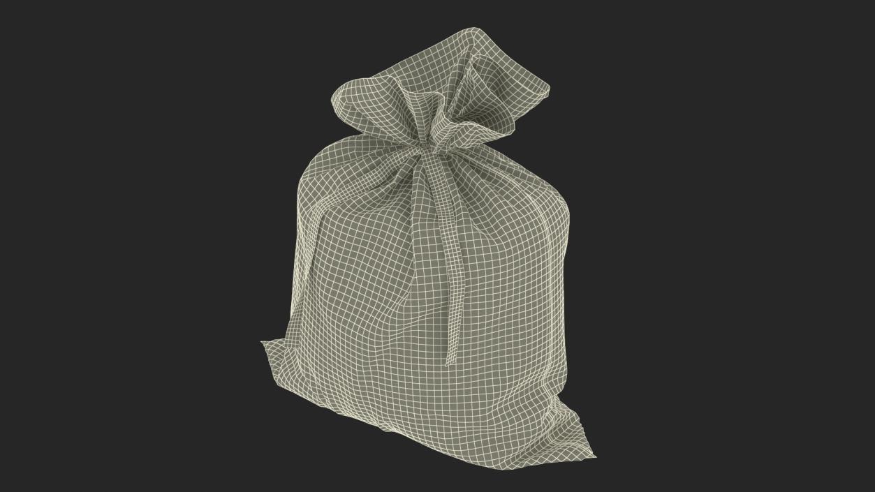 3D model Money Bag with Pound Sign