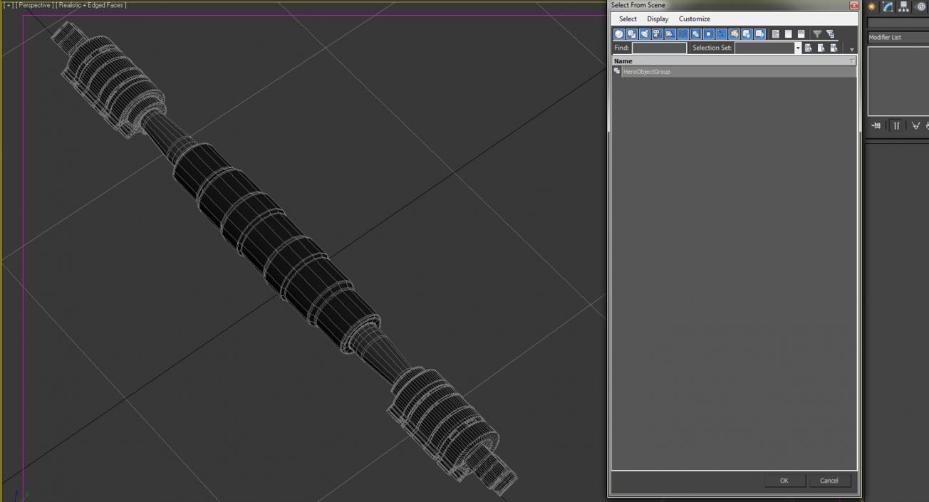 3D model Anodized Ram Hydraulic Cylinder 6 Sci-Fi