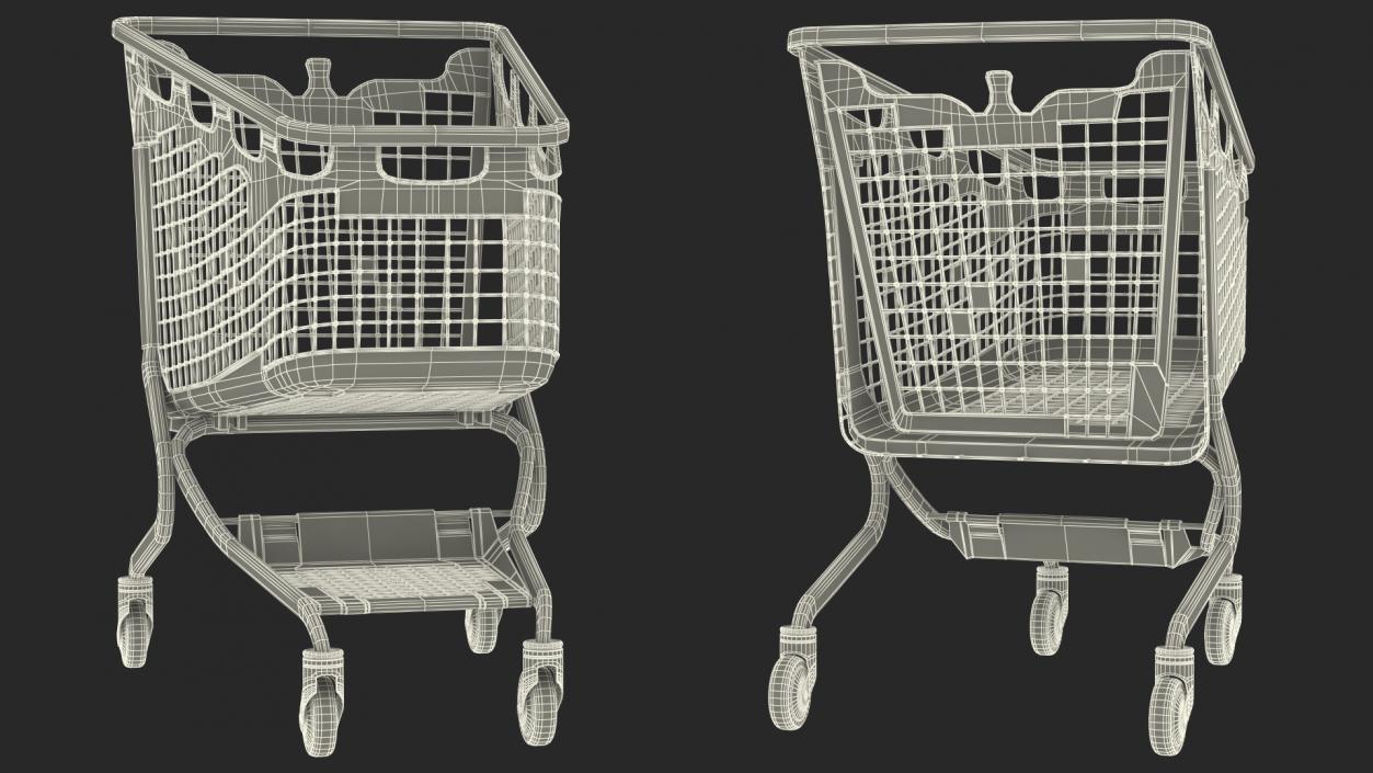 3D model Araven Shopping Cart LOOP 210L