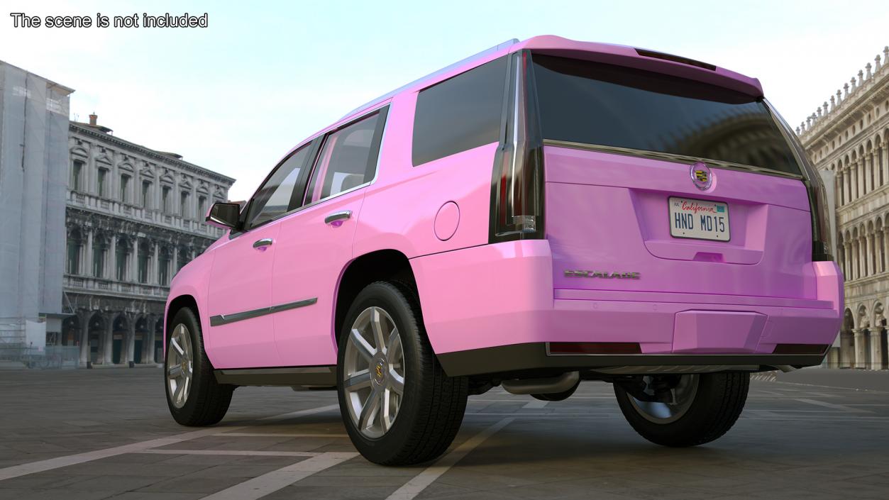 3D Cadillac Escalade SUV