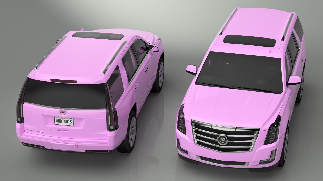 3D Cadillac Escalade SUV