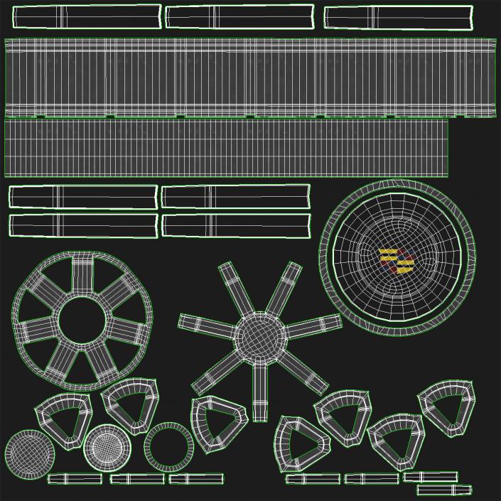 3D Cadillac Escalade SUV