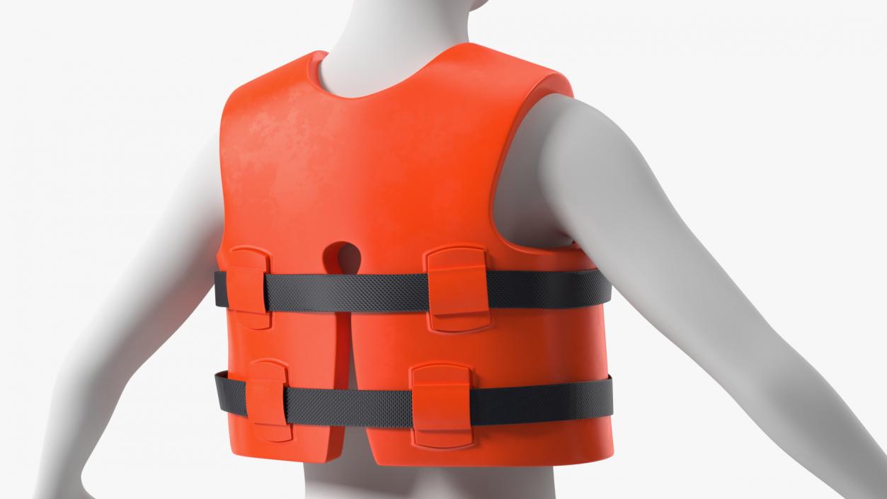 3D Life Vest Type III PFD for Kids