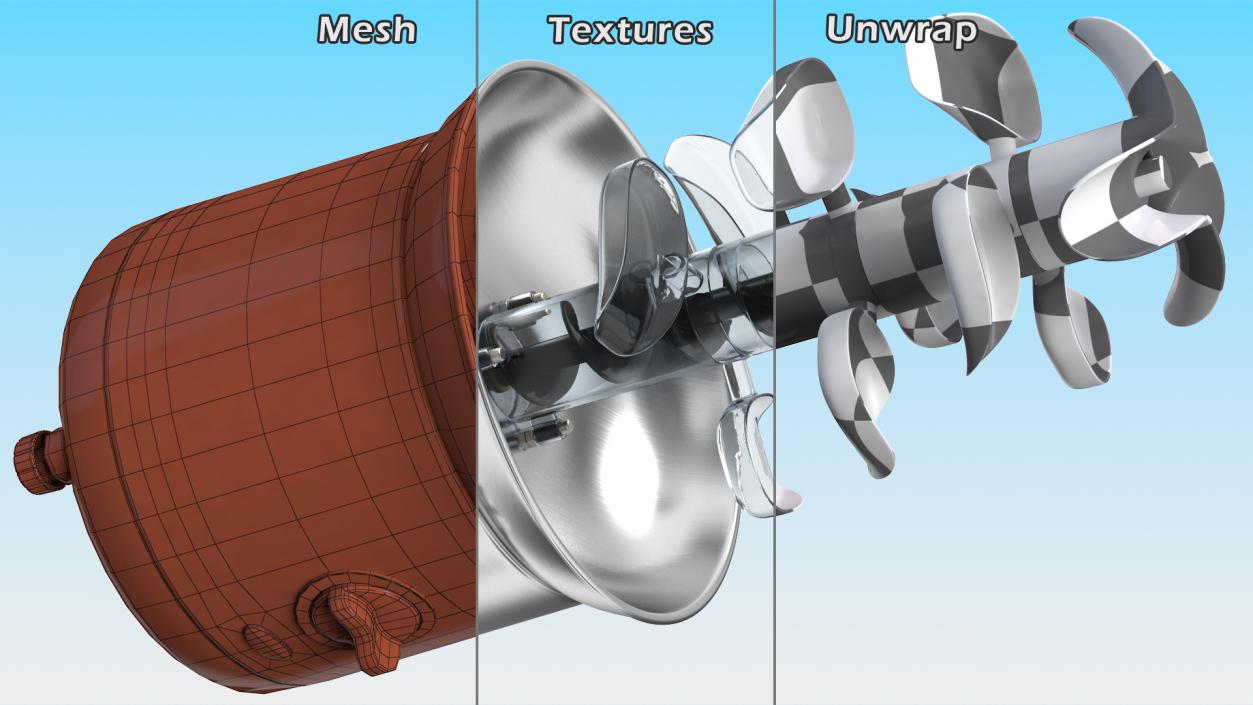 Fondue Pots Collection 3D