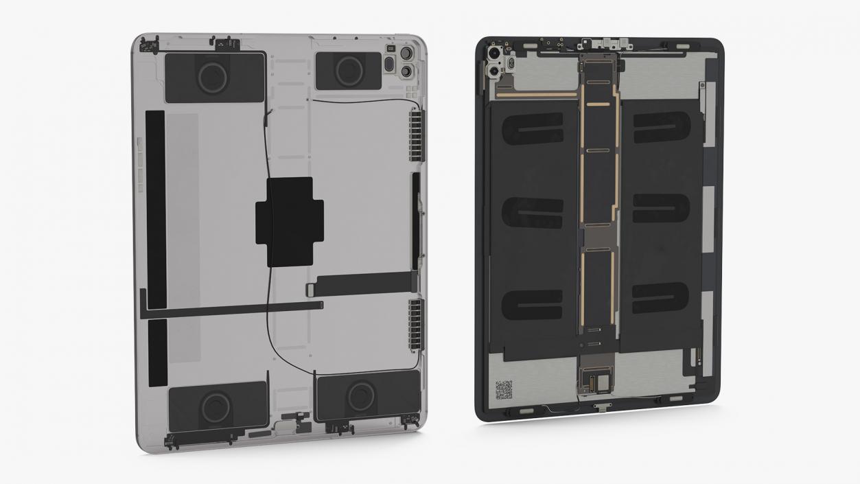 12 9 iPad Pro with Full Internal Structure 3D