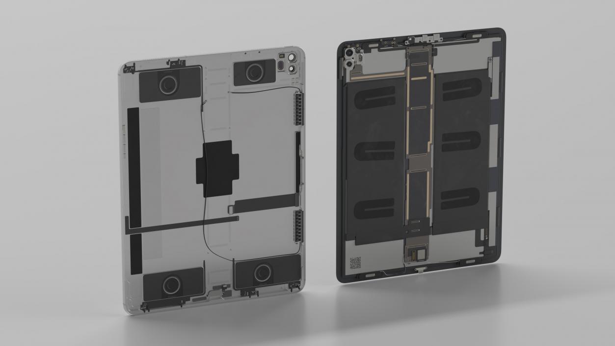 12 9 iPad Pro with Full Internal Structure 3D