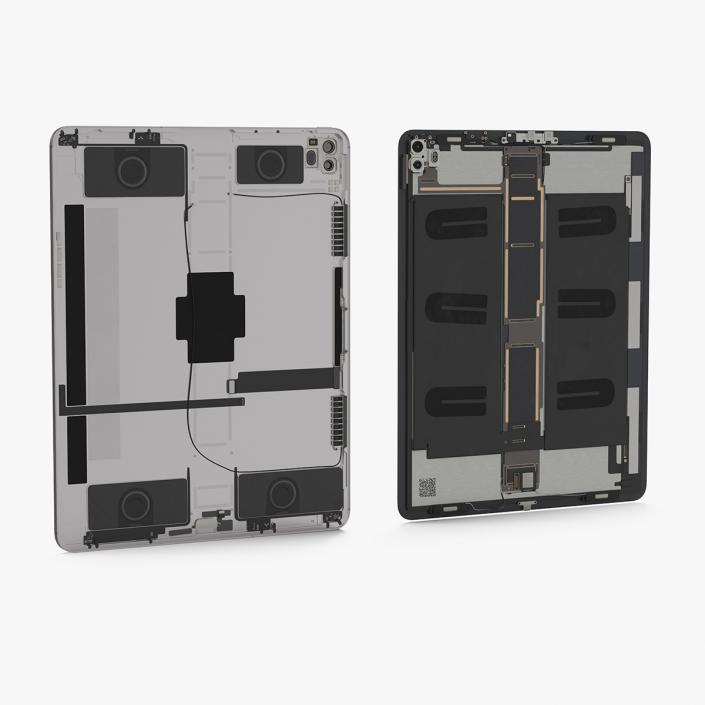 12 9 iPad Pro with Full Internal Structure 3D