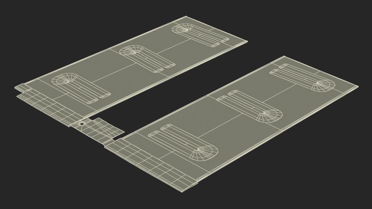 12 9 iPad Pro with Full Internal Structure 3D