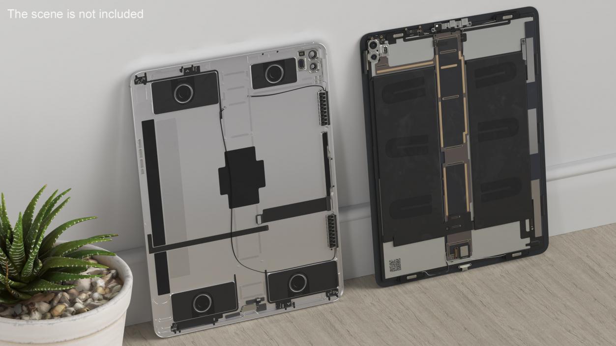 12 9 iPad Pro with Full Internal Structure 3D